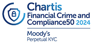 Category winner for perpetual KYC